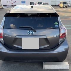 トヨタ　アクア　Gグレード　最終セールH25／低走行33,000km 車検R9.11 の画像