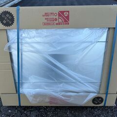 タカラホーロー洗面化粧台 オンディーヌ W750 3面鏡(ワイドLED) SAM-075M3AHYEA-1   未使用品の画像