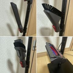 dyson V10 fluffy (SV12) ダイソン コードレススティッククリーナー 掃除機 スタンド付きの画像