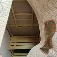 東電気 さがの ホームサウナ NA-1000 遠赤外線 温浴機器 折りたたみ式 家庭用サウナの画像