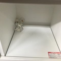 ジャングルジャングル貝塚店　レンジボード　ホワイト　スリム　2枚扉　貝塚市　二色浜　リサイクルショップの画像