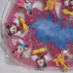 ディズニーキャラクター　ミッキー、ミニー、プルートのM.サイズハンガーの画像