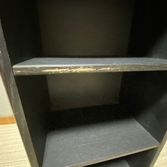 ３段カラーボックスの画像