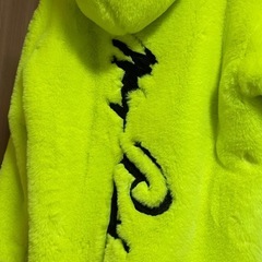 アダムスジャグラー ファーブルゾン ライトイエロー Lサイズの画像