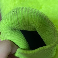 アダムスジャグラー ファーブルゾン ライトイエロー Lサイズの画像