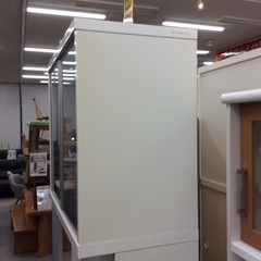 【ニトリのモデナシリーズ】キッチンボード ニトリ　NITORI　モデナシリーズ　ダイニングボード レンジボード レンジ台 食器棚  ソフトクローズ 幅80.5cm　：ホワイトの画像