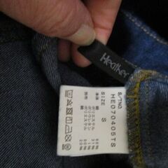 デニムワンピースS　断捨離中！の画像