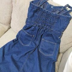 デニムワンピースS　断捨離中！の画像