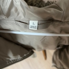 (決まりました)ユニクロ　ダウンジャケットLサイズの画像