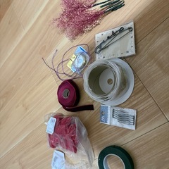 生地/リボン/ドライフラワー/アクセの画像