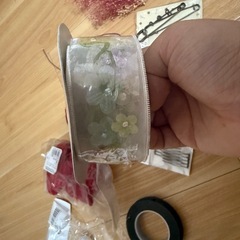 生地/リボン/ドライフラワー/アクセの画像