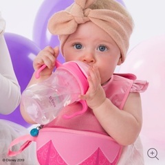 【新品未開封】b.box オーロラ姫のビブス　携帯用　エプロン　ディズニーの画像