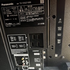 2019年式Panasonic 4K有機EL 55型の画像
