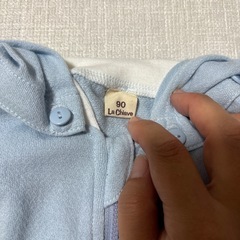 ラキエーベ　パーカー羽織り　90の画像