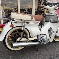 岡山市内　
リトルカブ　太足　社外110エンジン　の画像