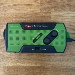 FatRaccoon 防災ラジオ　懐中電灯 防災グッズ　太陽光の画像