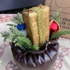 早い者勝ち　サンタクロース　取っ手が千切れて有りませんの画像