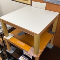 ニトリ 家具調こたつ RNN2-75LBR 天板リバーシブル中古の画像