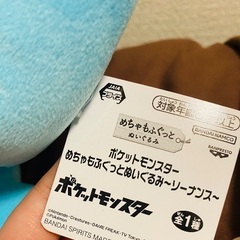 新作♡新品タグ付 ポケモンめちゃもふぐっとソーナンス ぬいぐるみの画像