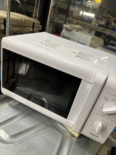 良品 山善 ヤマゼン 単機能 電子レンジ YRB-177 2020年製 50Hz (買取 