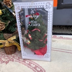 早い者勝ち　無料無人受け渡し　点灯確認取れてませんクリスマスツリーの画像