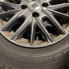 スタッドレスタイヤGOODYEAR　155/80R14 4本セット の画像