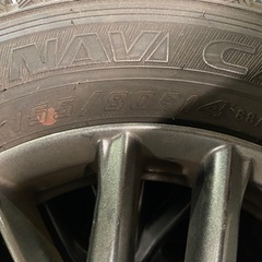 スタッドレスタイヤGOODYEAR　155/80R14 4本セット の画像