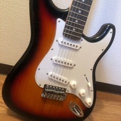 クラシックギターとエレキギターの画像