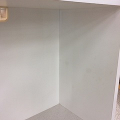 【松田家具のキッチンボード】キッチンボード 松田家具　ダイニングボード レンジボード レンジ台 食器棚  幅79cm　：ホワイトの画像