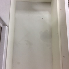 【松田家具のキッチンボード】キッチンボード 松田家具　ダイニングボード レンジボード レンジ台 食器棚  幅79cm　：ホワイトの画像