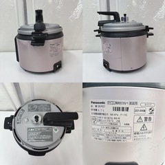 I646 🌈 Panasonic 電気圧力鍋 ピンク ⭐ 動作確認済 ⭐ クリーニング済の画像