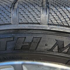三菱デリカ用スタッドレスタイヤ1セット　225/55Ｒ18（アローヒール付き）の画像
