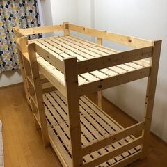 【倉庫保管】 2段ベッド にだんべっど 💳自社配送時🌟代引き可💳※現金、クレジット、スマホ決済対応※の画像