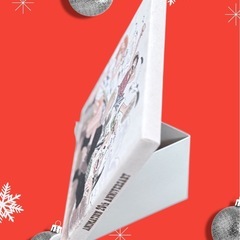 ワンピースイラストのキャンバスボックスの画像