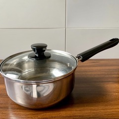 片手鍋 19.5cm①    蓋付きの画像