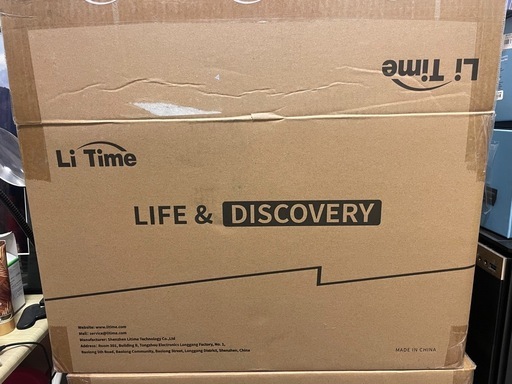 　新品Li time　12v 230 ah plusバッテリー