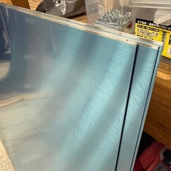 ステンレスヘアライン定尺板4枚の画像