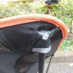 折りたたみキャンプ椅子の画像