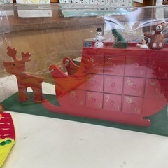 アドベントカレンダー&クリスマスの飾りの画像
