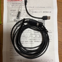 内視鏡みたいなカメラの画像