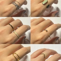 指輪は一つ300円の画像