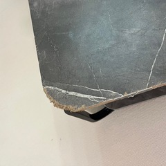 大理石風　ローテーブル　の画像