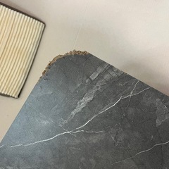 大理石風　ローテーブル　の画像