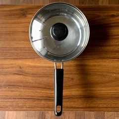 片手鍋 19.5cm②  蓋付きの画像