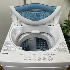 R715 ☀️ TOSHIBA 洗濯機 （洗濯5.0㎏) 16年製 AW-5G5 ⭐ 動作確認済 ⭐ クリーニング済の画像