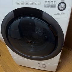 SHARP ドラム式洗濯乾燥機（2017年製）の画像