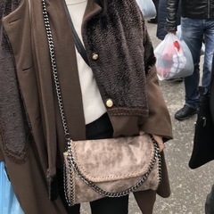 イタリア購入　美品　チェーンショルダーバッグの画像