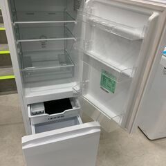 ＼家具＊家電のお店／【ｼﾞｬﾝｸﾞﾙｼﾞｬﾝｸﾞﾙ石川金沢店】 冷蔵庫 ハイセンス AT-RF160-WH 2021年製の画像