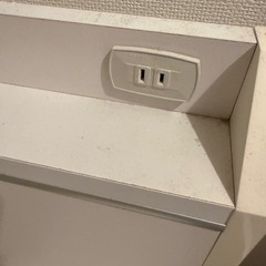 シングルベッド　マットレス付きの画像