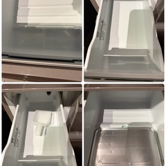 東芝　TOSHIBA ノンフロン冷凍冷蔵庫 型番：GR-H43G (S) 内容量:426L 年式：2015 サイズ：幅600×奥行き 703×高さ 1816mm ※ 正面若干の凹みがあります。 の画像